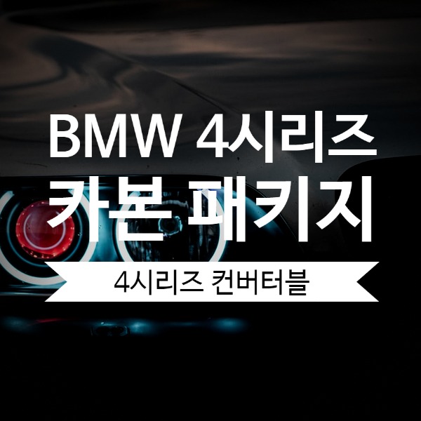 [체크아웃] BMW F32 F33 4시리즈 쿠페 컨버터블 전용 카본 패키지 시공 (인테리어트림+키드니그릴+미러커버)
